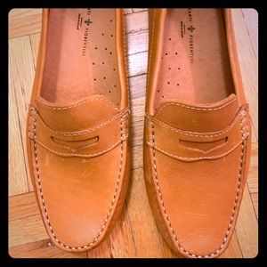 Mercanti Fiorentini Leather Driving Shoe Size 9